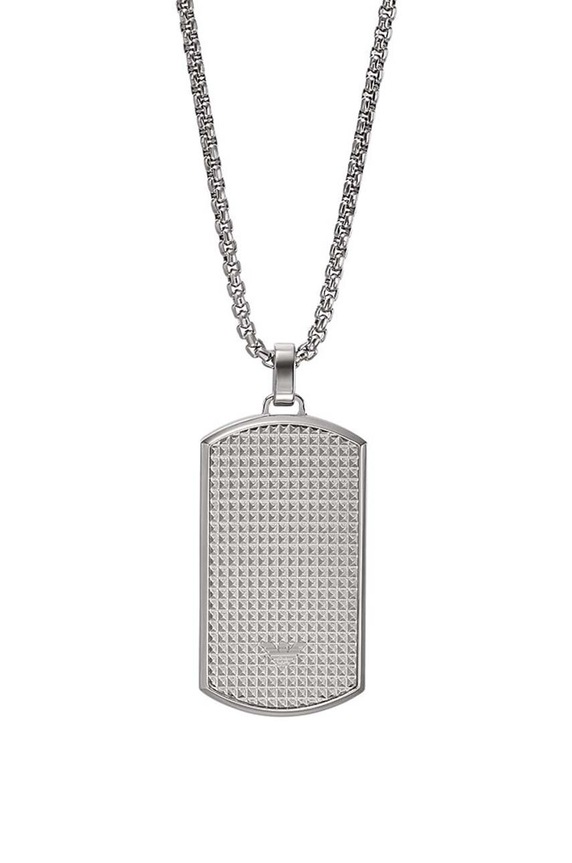 Emporio Armani naszyjnik EGS2986040 srebrny AA00