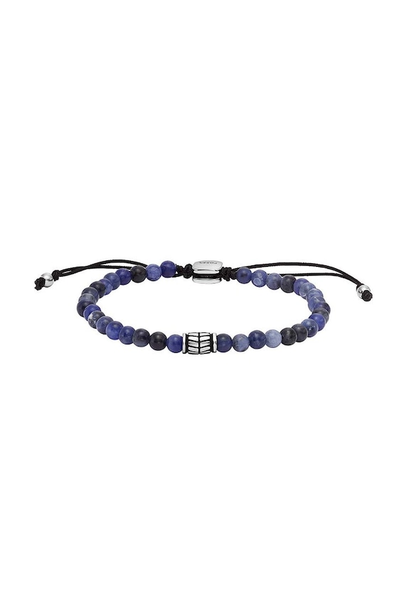 Fossil braccialetto pietra naturale blu JF04414040