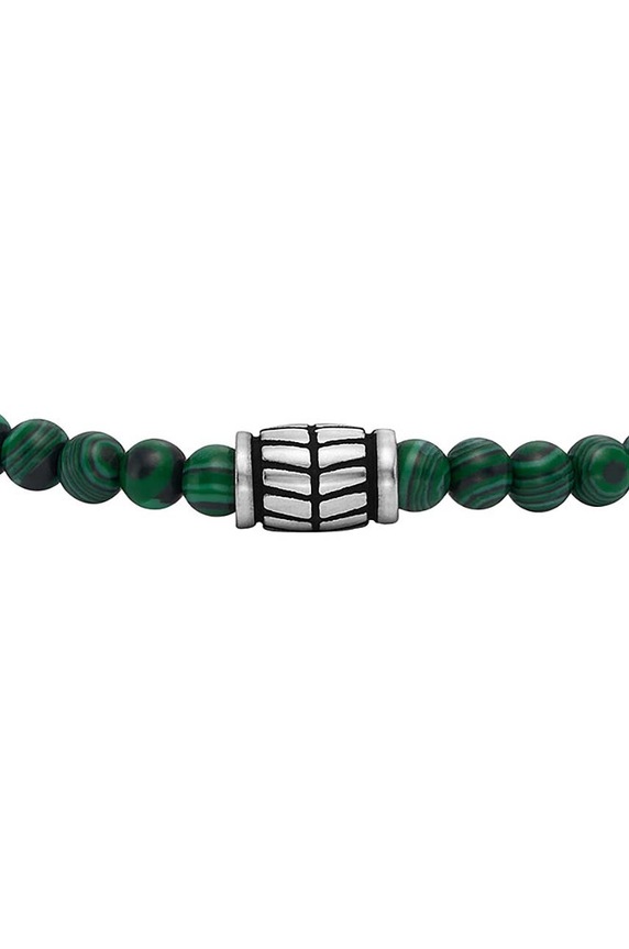 Fossil bransoletka z naturalnymi kamieniami JF04415040 zielony AA00