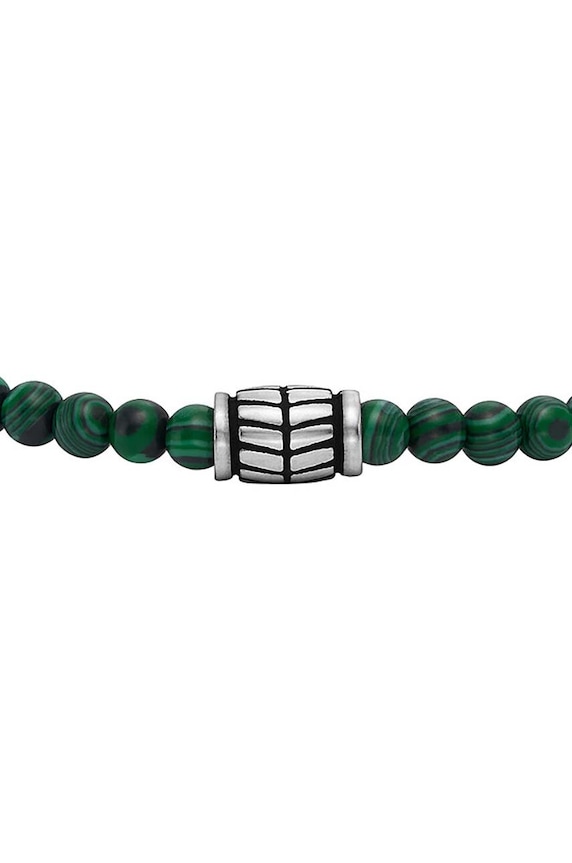 Fossil bransoletka z naturalnymi kamieniami JF04415040 zielony AA00