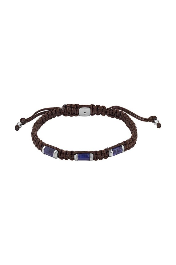Fossil bransoletka kamień naturalny brązowy JF04470040