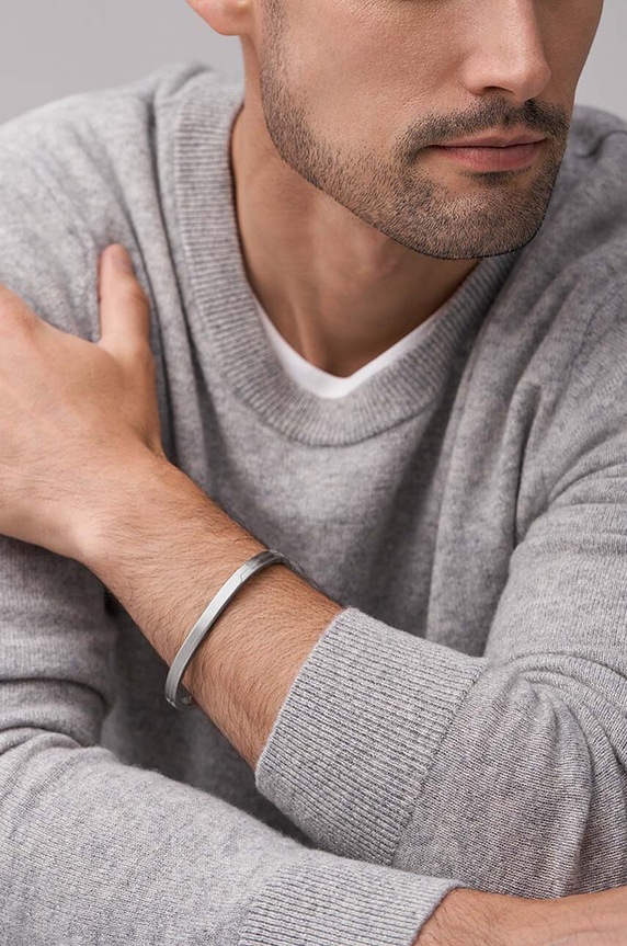 Narukvica Fossil JF04558040 srebrna