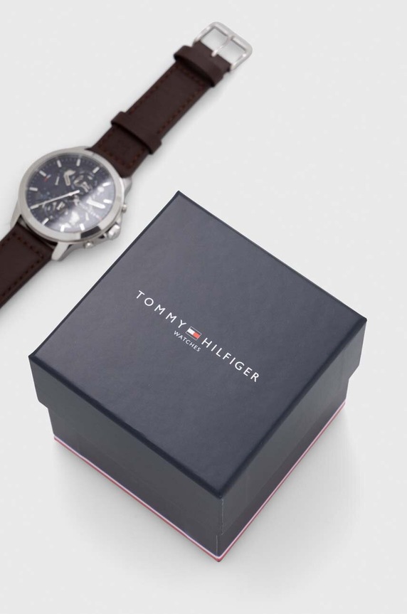 Akcesoria Tommy Hilfiger zegarek 1710476 brązowy