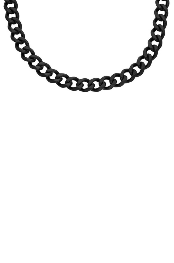 Fossil colier JF04613001 negru AA00