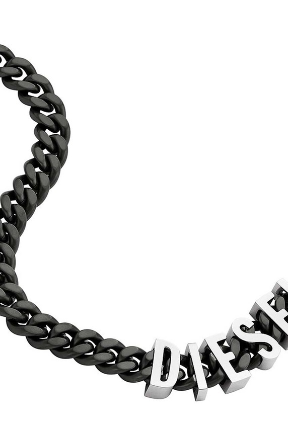 Diesel colier DX1487060 negru AA00