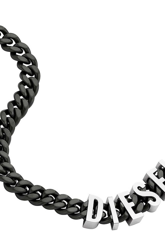 Diesel colier DX1487060 negru AA00