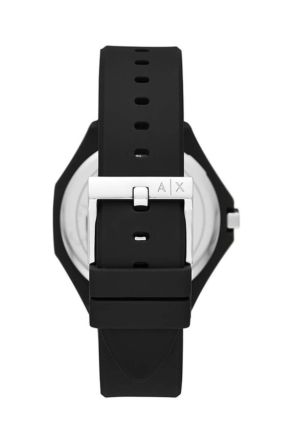 Armani Exchange zegarek i bransoletka czarny AX7158SET