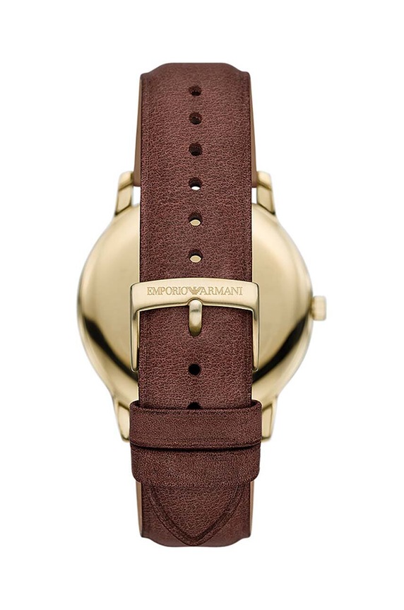 Hodinky Emporio Armani hnedá AR11610
