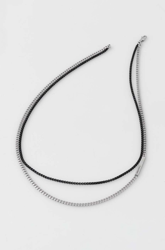 Ogrlica Calvin Klein srebrna 35000565
