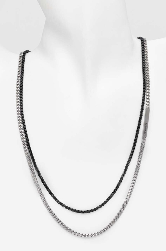Ogrlica Calvin Klein 35000565 srebrna AA00