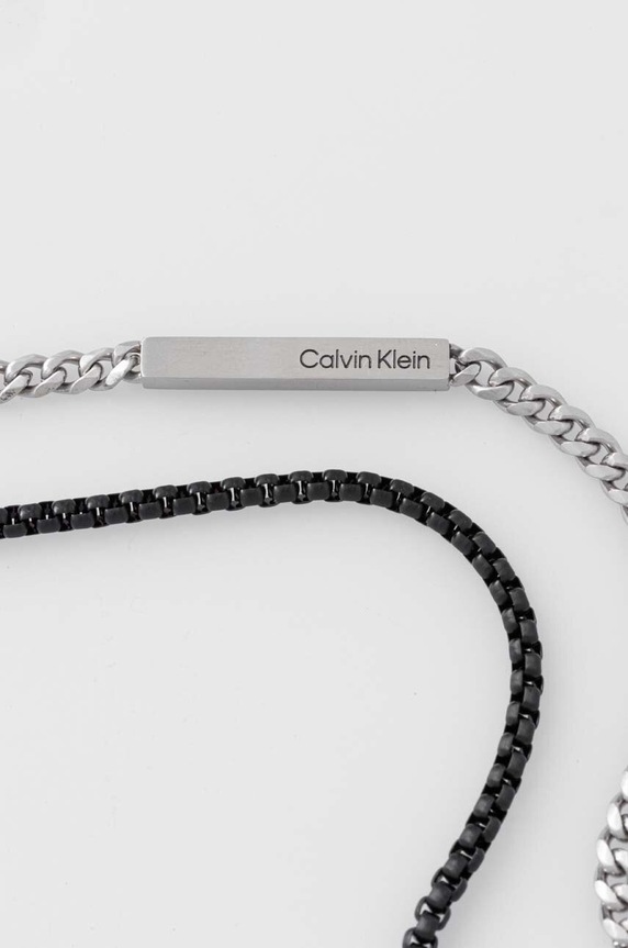 Dodatki Ogrlica Calvin Klein 35000565 srebrna