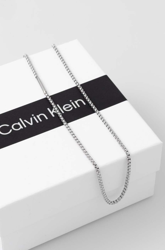 Κολιέ Calvin Klein ασημί 35000573