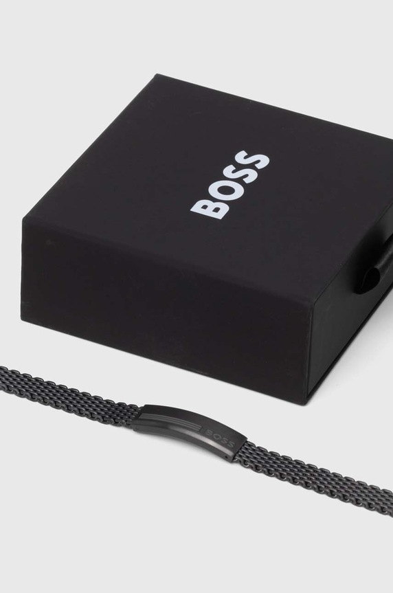 Náramok BOSS 1580612 čierna AA00