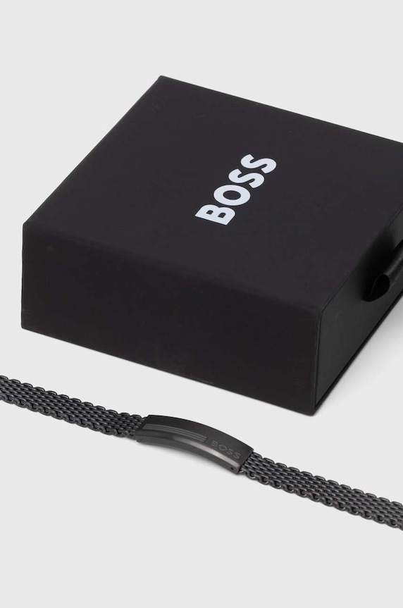 Náramok BOSS 1580612 čierna AA00