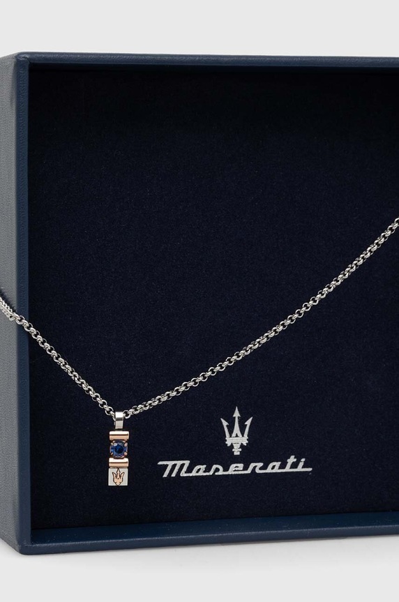 Náhrdelník Maserati JM334AXO06 strieborná