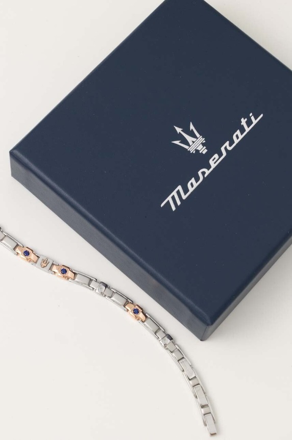 Βραχιόλι Maserati JM224AXO01 ασημί AA00