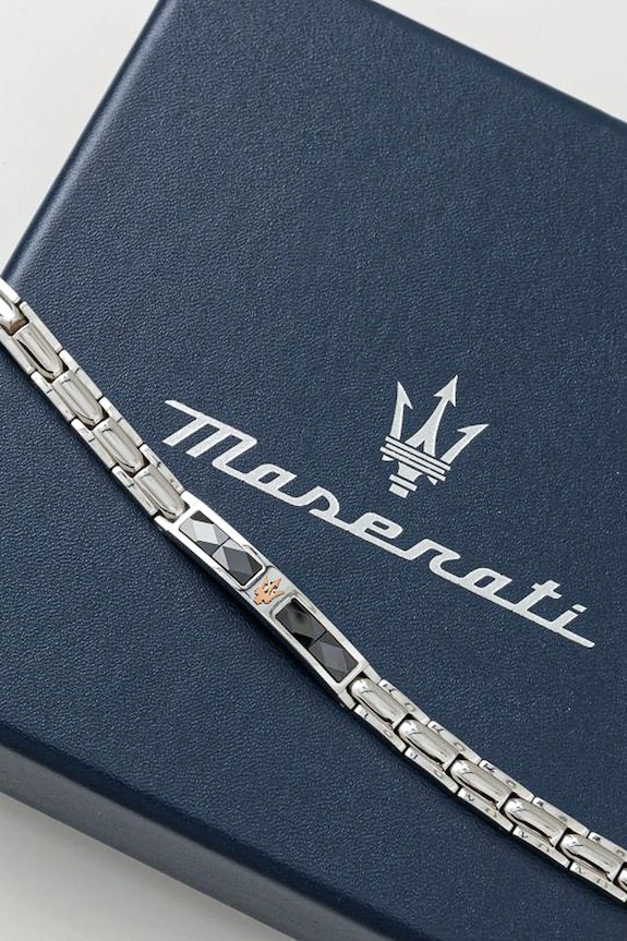 Βραχιόλι Maserati JM224ATZ40 ασημί AA00
