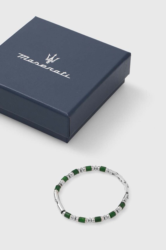 Kiegészítők Maserati karperec JM334AVD48 ezüst