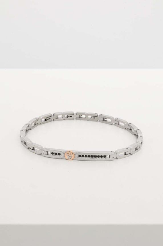 Narukvica Maserati Gift Box srebrna JM423AVD25