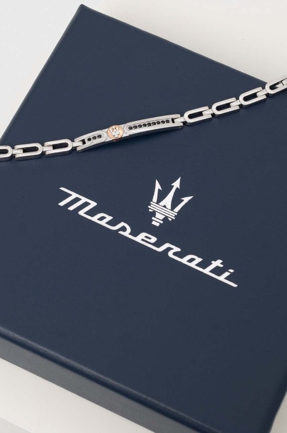 Narukvica Maserati JM423AVD25 srebrna AA00