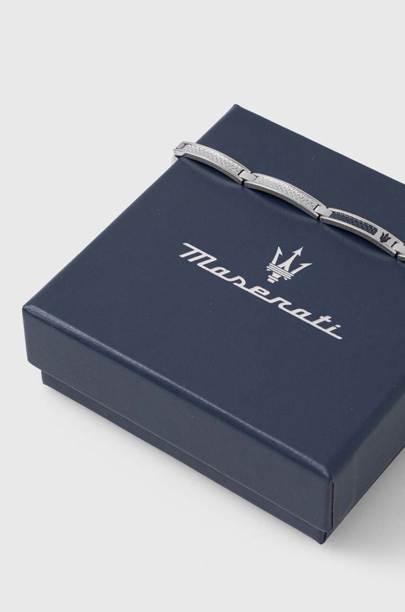 Kiegészítők Maserati karperec JM423AVD22 ezüst