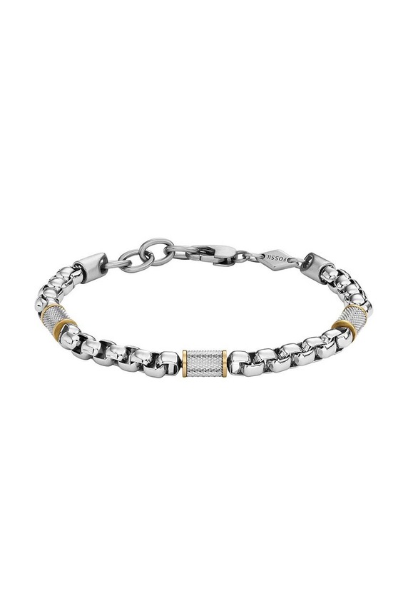 Fossil bratara argintiu JF04138998