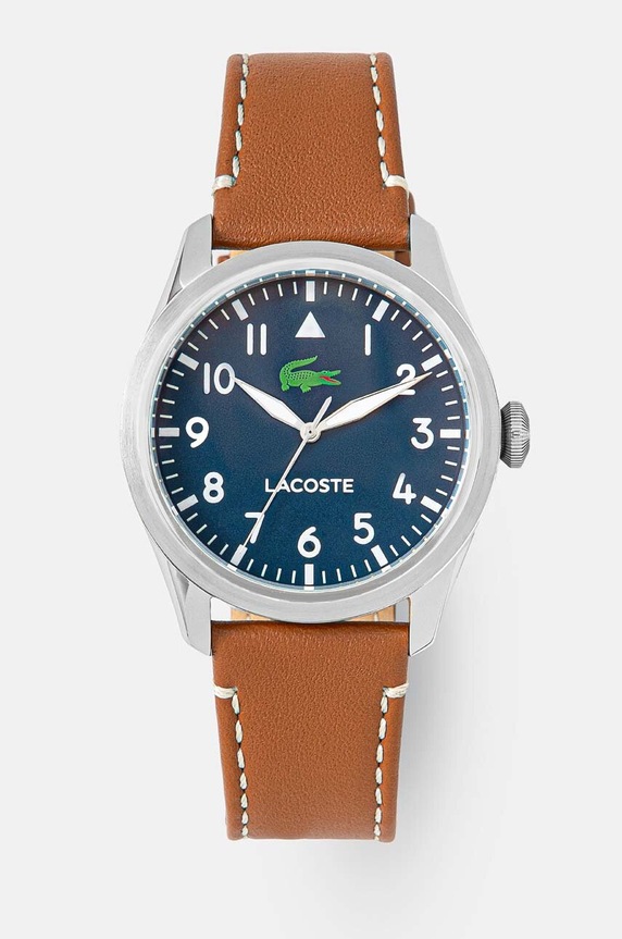 Lacoste zegarek brązowy 2011301.