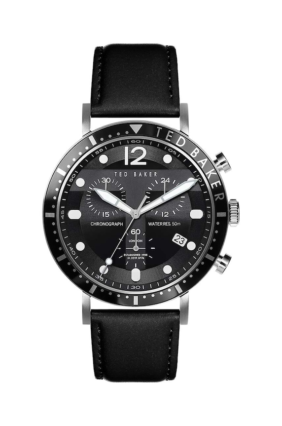 Часовник Ted Baker черен BKPMRS204