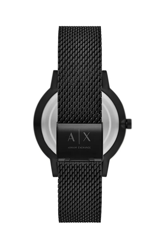 Armani Exchange ceas si coliere negru AX7162SET