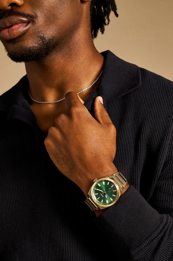 Ρολόι Fossil Everett χρυσαφί FS6090