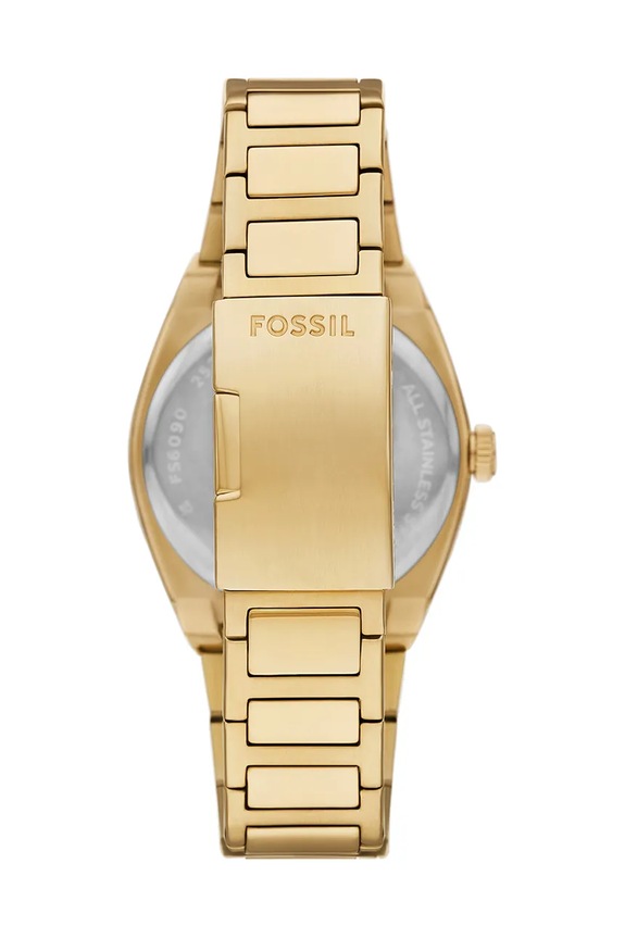 Ρολόι Fossil Everett FS6090 χρυσαφί AA00