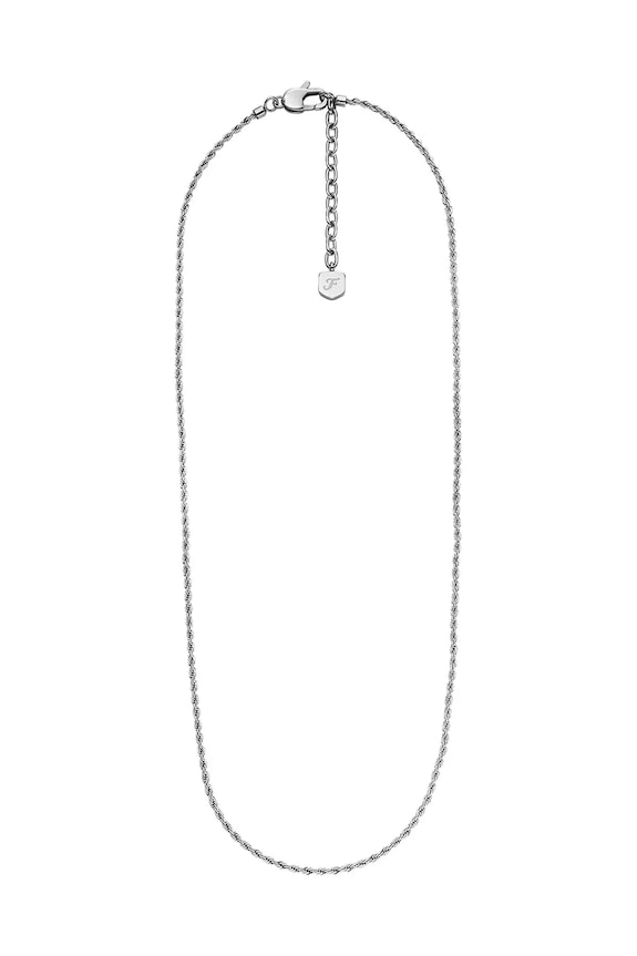 Fossil colier JF04821040 argintiu AA00