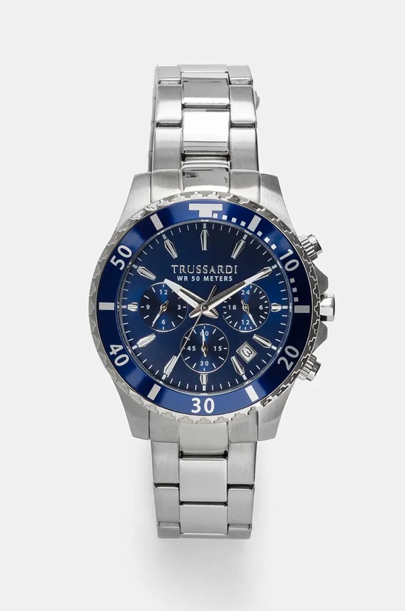 Trussardi ceas argintiu R2453169003
