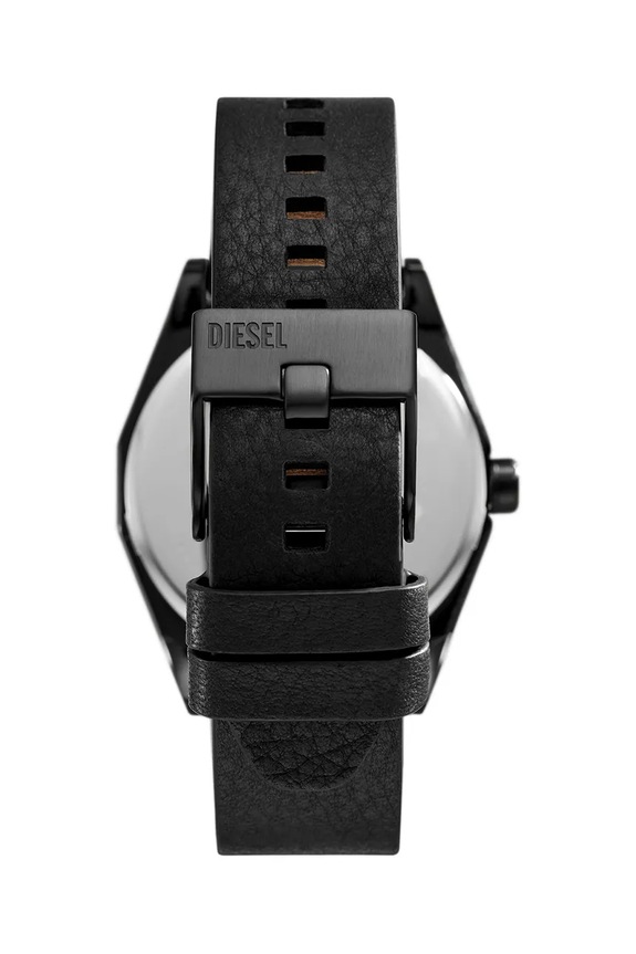 Diesel zegarek i bransoletka DOUBLE SCRAPER DZ2210SET czarny AA00