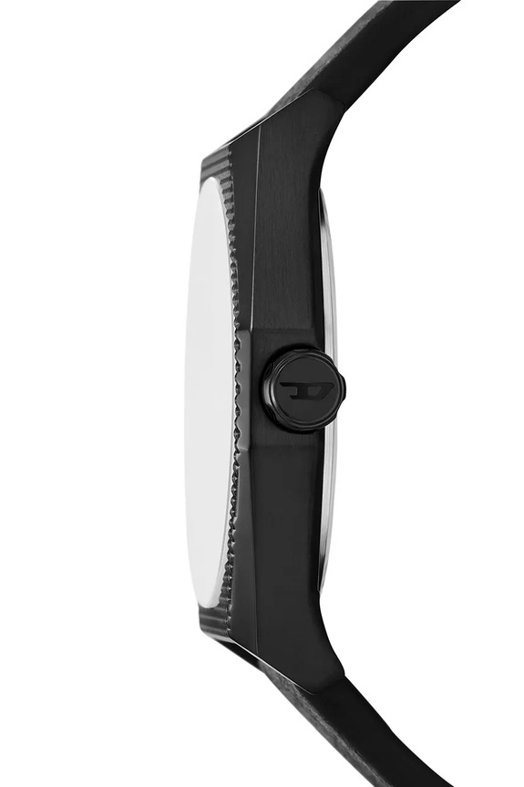 Akcesoria Diesel zegarek i bransoletka DOUBLE SCRAPER DZ2210SET czarny