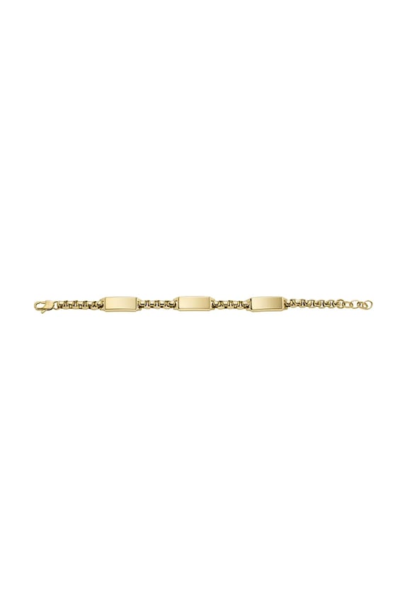 Náramok Fossil Drew Chain zlatá JF04695710