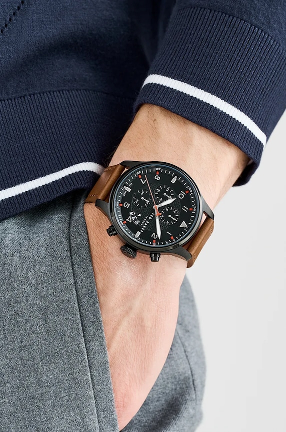 Hodinky Ted Baker hnedá BKPFMF406