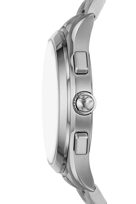 Doplňky Hodinky Emporio Armani Paolo Chronograph AR11602 stříbrná
