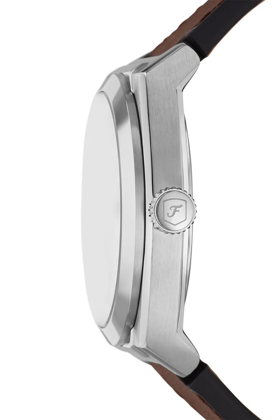 Akcesoria Fossil zegarek FS6071 brązowy