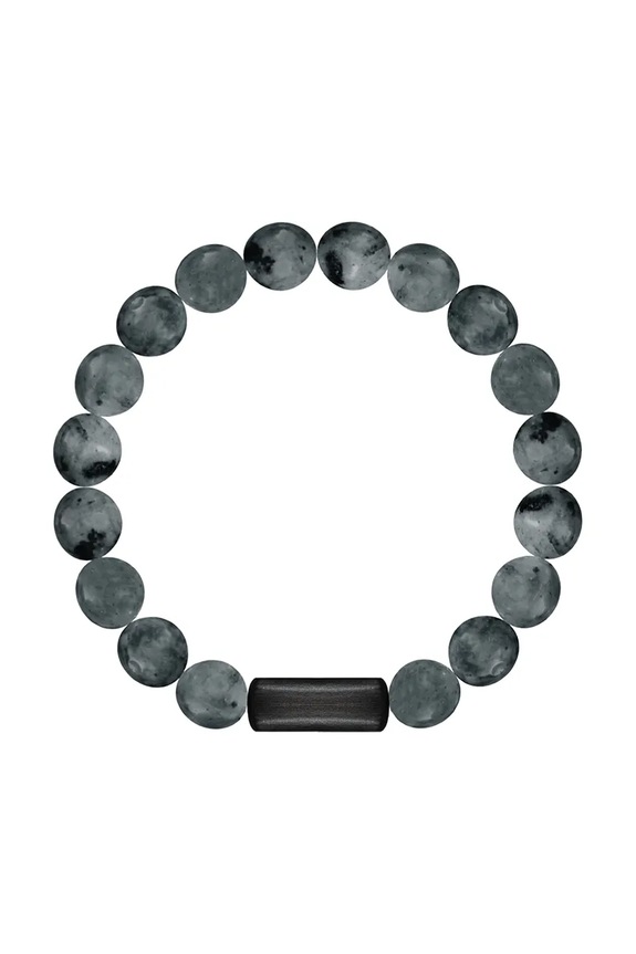 Náramok s prírodnými kameňmi Lilou Stones ostatné čierna 226/190/BRA/LAB/NO1/80