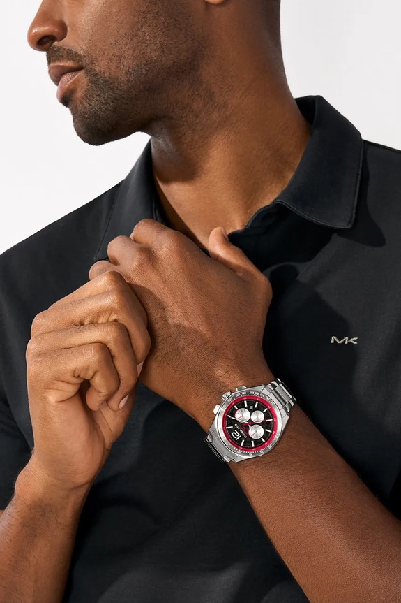 Michael Kors zegarek ACCELERATOR 2.0 srebrny MK9176