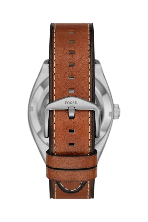 Fossil zegarek EVERETT AUTOMATIC SKELETON ME3261 brązowy AA00