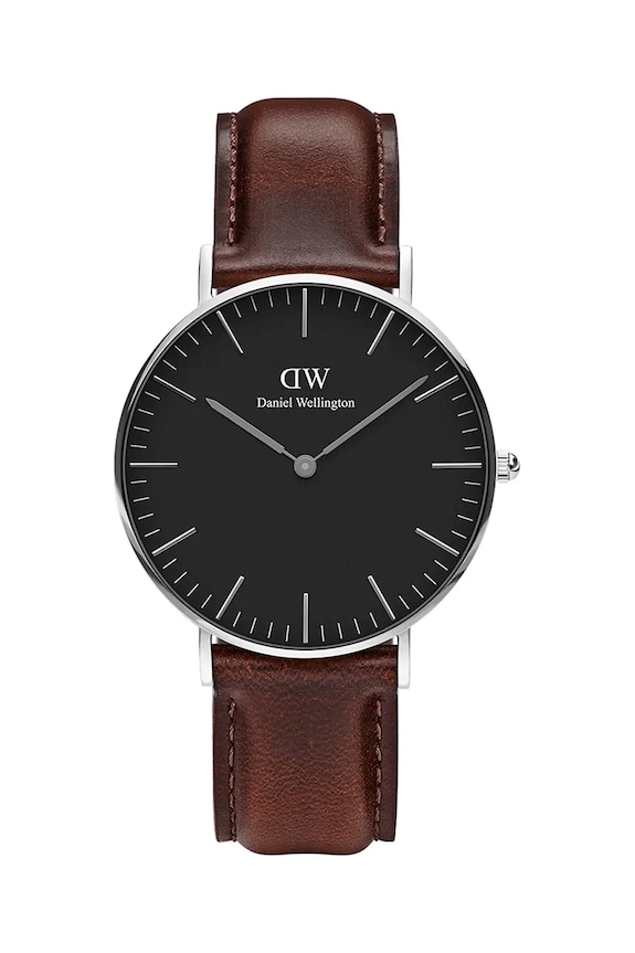 Часовник Daniel Wellington Classic Black Durham 36 кафяв DW00100143