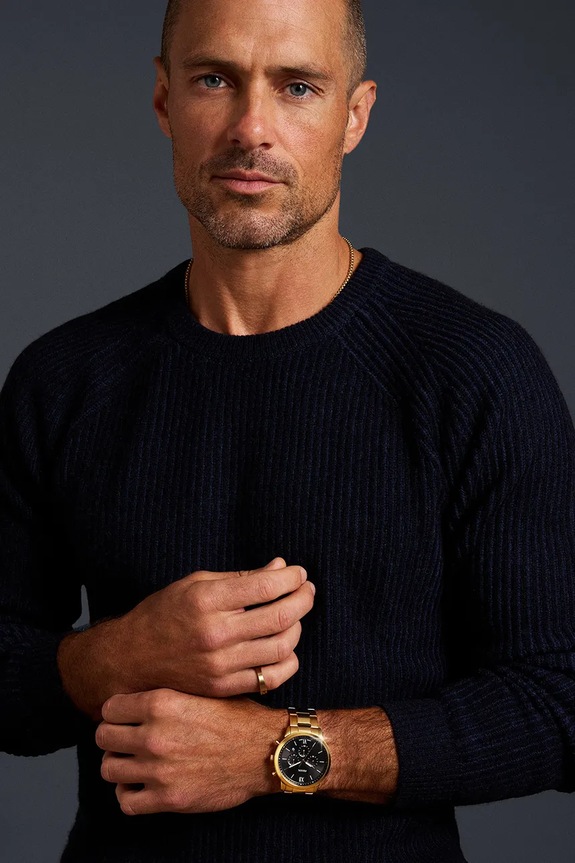 Ρολόι Fossil Neutra Chronograph χρυσαφί FS6093