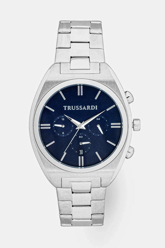 Trussardi ceas METROPOLITAN argintiu R2453159010
