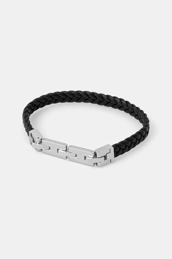 Trussardi bratara T-LEATHER Gift Box negru TJAXV19