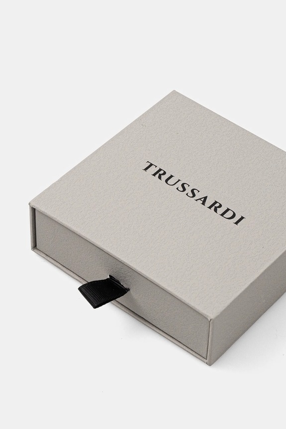 Accesorii Trussardi bratara T-LEATHER TJAXZ01 maro