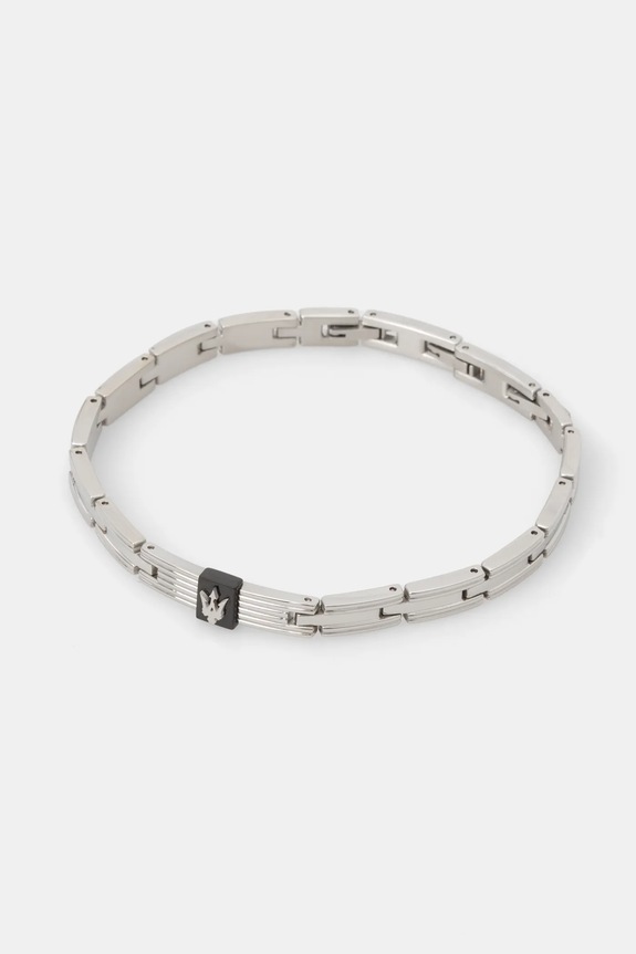 Narukvica Maserati ICONIC Gift Box srebrna JM420ATK04