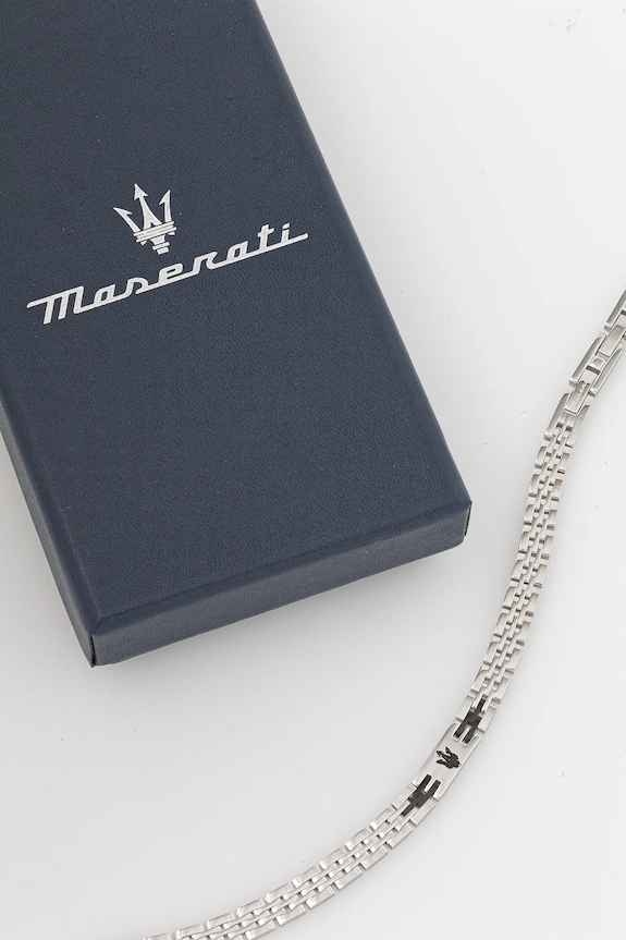 Doplnky Náramok Maserati ICONIC JM424AVD66 strieborná
