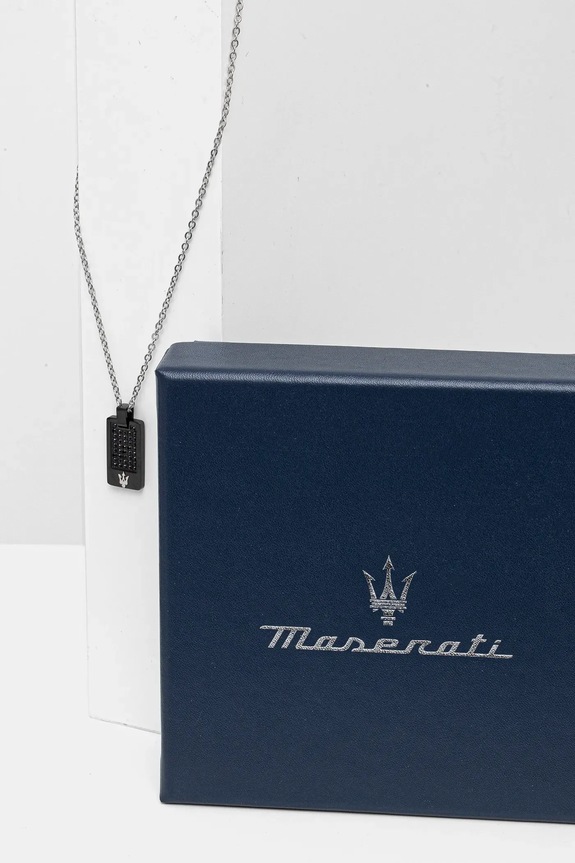 Αξεσουάρ Κολιέ Maserati ICONIC JM424AVD75 μαύρο